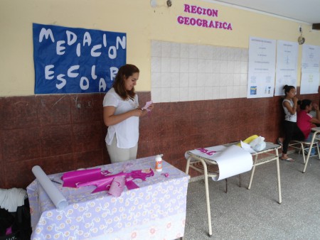 preparando los Stand